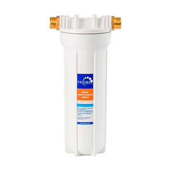 Фильтр магистральный Гейзер Корпус 10SL 1/2 с пластмассовой скобой - Фильтры для воды - Магистральные фильтры - Магазин стабилизаторов напряжения Ток-Про